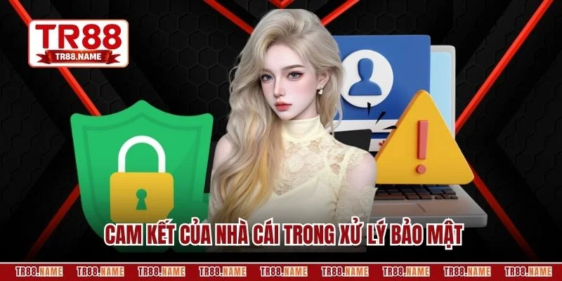 Cam kết của nhà cái trong xử lý bảo mật